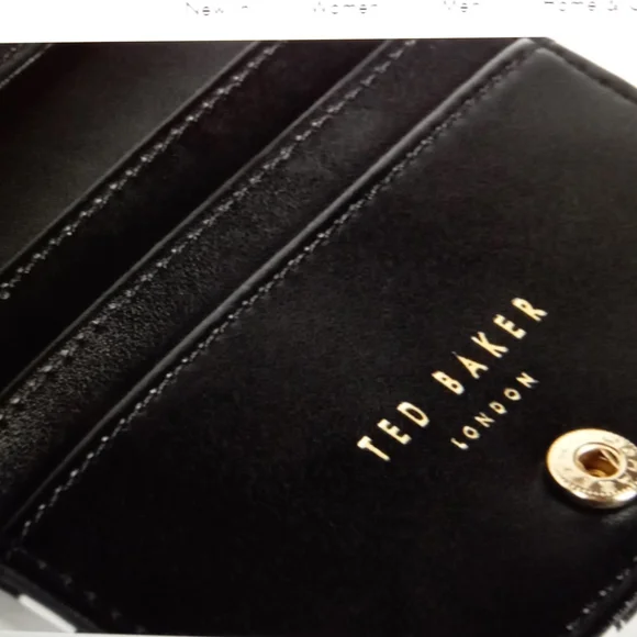 Ted Baker leather nocturnal card holder - Picture 2 of 7